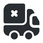 Truck Remove SVG Icon